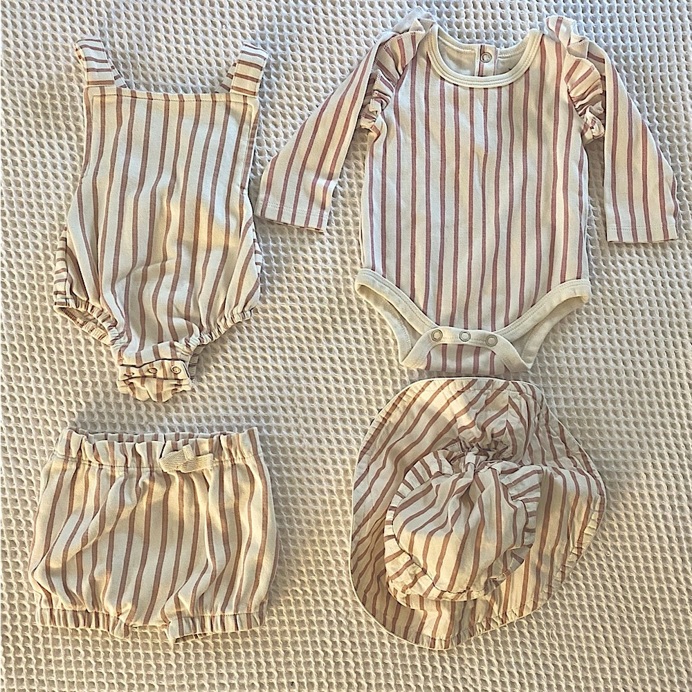 Striped Kids Matching Set